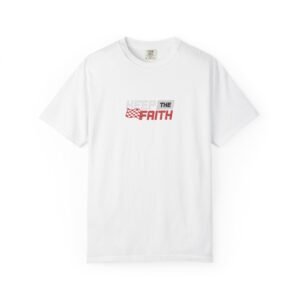 Motivational Unisex Garment-Dyed T-shirt, Fitness Apparel, Race Day Shirt, Inspirational Tee, Casual Wear, Gift for Runners, Sports Events