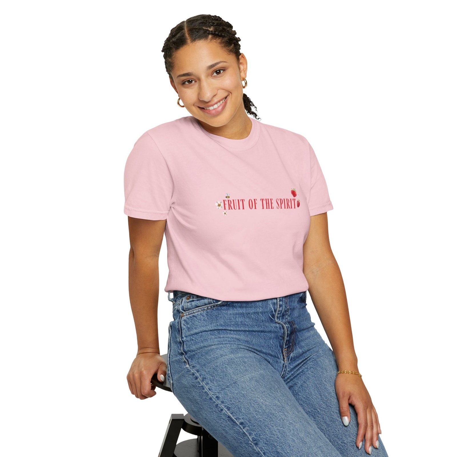 Fruit of the Spirit Unisex T-Shirt - Inspirational Strawberry Design - Image 4